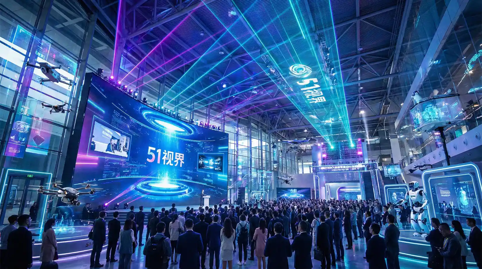 科技展览会现场 - 51暗网官网-深网资讯|暗网独家爆料|51暗网平台 综合报道